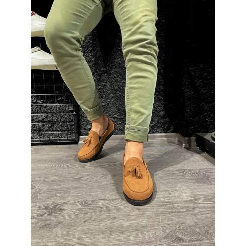 Loafer Erkek Ayakkabı Taba Loafer Erkek Ayakkabı Taba