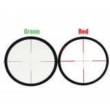 6-24x60 Çıft Işık Kırmızı,yeşil Kaynaklı Zoomlu  Dürbün