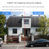 2.0 Mp Hd Lens İç Dış Mekan Suya Danıklı Ip Wifi Network Güvenlik Kamerası 32 Gb Hafıza Kartlı 2.0 Mp Hd Lens İç Dış Mekan Suya Danıklı Ip Wifi Network Güvenlik Kamerası 32 Gb Hafıza Kartlı