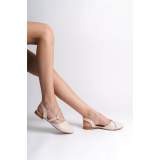 Lisinya948 Lastikli Ortopedik Rahat Taban Taş Detaylı Kadın Babet Ayakkabı KT Krem Lisinya948 Lastikli Ortopedik Rahat Taban Taş Detaylı Kadın Babet Ayakkabı KT Krem