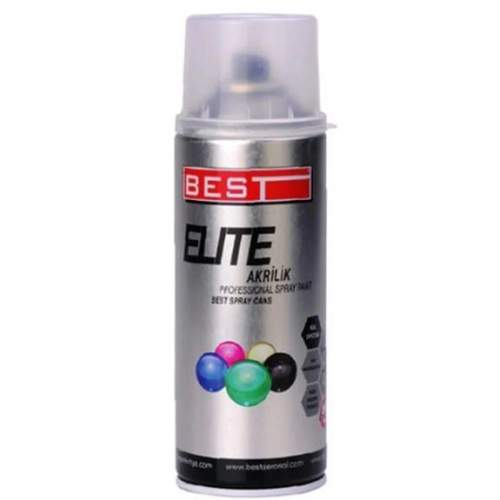 Best Elite 9301 Beyaz Eşya Beyazı Akrilik Sprey Boya 400 ml Best Elite 9301 Beyaz Eşya Beyazı Akrilik Sprey Boya 400 ml