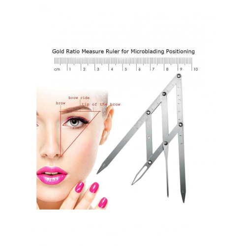 Microblading Simetrik Ve Estetik Kaş Ölçüm Cetveli, Kalıcı Makyaj Altın Oran Pergeli 275 Microblading Simetrik Ve Estetik Kaş Ölçüm Cetveli, Kalıcı Makyaj Altın Oran Pergeli 275