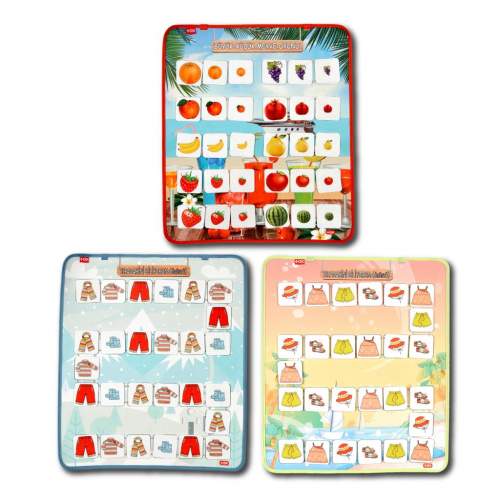 3 Set - 84 Parça Büyük - Küçük Meyve, Sıradakini Biliyorum Yaz ve Kış Oyunu Keçe Cırtlı Duvar Panoları , Eğitici Oyuncak 3 Set - 84 Parça Büyük - Küçük Meyve, Sıradakini Biliyorum Yaz ve Kış Oyunu Keçe Cırtlı Duvar Panoları , Eğitici Oyuncak