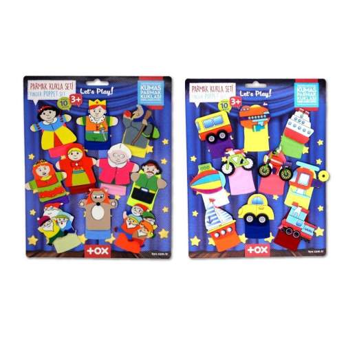 2 Set - 20 Parça Masal Kahramanları ve Taşıtlar Parmak Kukla 2 Set - 20 Parça Masal Kahramanları ve Taşıtlar Parmak Kukla