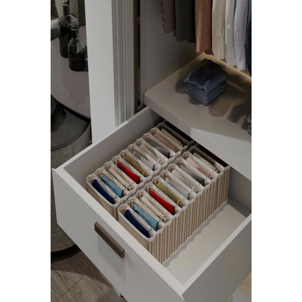 11 Bölmeli Dolap Ve Çekmece Içi Düzenleyici Akordiyon Organizer M-00500 (3 Adet) 00517 11 Bölmeli Dolap Ve Çekmece Içi Düzenleyici Akordiyon Organizer M-00500 (3 Adet) 00517