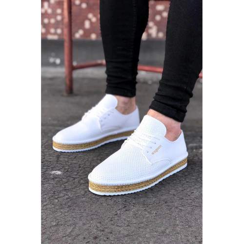 Beyaz Erkek Ayakkabı Beyaz Erkek Ayakkabı