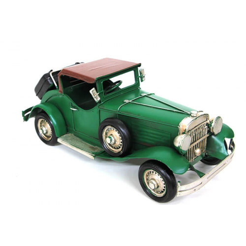 Vintage Tasarım Dekoratif Metal Araba Vintage Tasarım Dekoratif Metal Araba