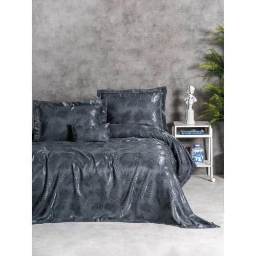 Smart Çift Kişilik Yatak Örtüsü Dafne Mavi Smart Çift Kişilik Yatak Örtüsü Dafne Mavi