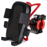 Pratik Lastik Destekli Standlı Bisiklet Telefon Tutucu