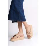 Lisinya948 Düz Topuklu Kurdele Desenli Taşlı Kalın ve Ortopedik Taban Kadın Terlik TT Ten Lisinya948 Düz Topuklu Kurdele Desenli Taşlı Kalın ve Ortopedik Taban Kadın Terlik TT Ten