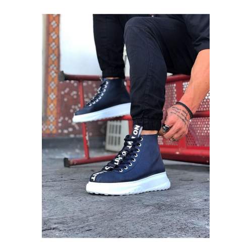 Lacivert Erkek Yarım Bilek Bot Lacivert Erkek Yarım Bilek Bot