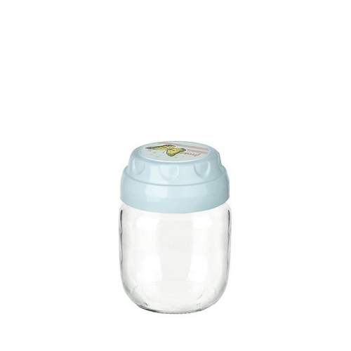 Vintage Dekoratif Desenli Cam Kavanoz 425ml - 14,3 oz Vintage Dekoratif Desenli Cam Kavanoz 425ml - 14,3 oz