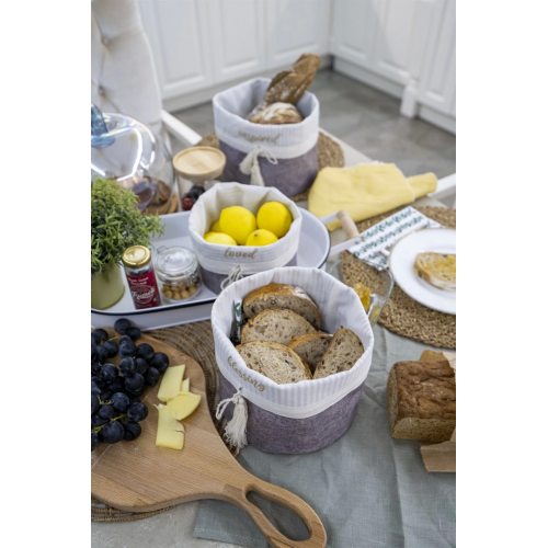 Yuvarlak Katlanabilir Çok Amaçlı Saklama Organizer Kutu Keçe Sepet (3 Boy) Yuvarlak Katlanabilir Çok Amaçlı Saklama Organizer Kutu Keçe Sepet (3 Boy)