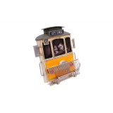 Vintage Tasarım Dekoratif Metal Çerçeve Tramvay Temalı