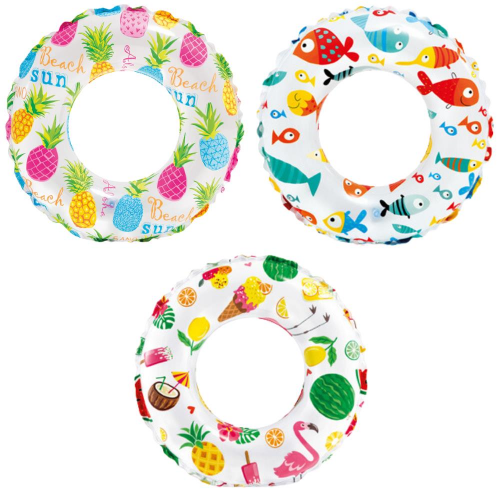 Desenli Lüks Simit 61 Cm İntex - 59241 (Lisinya) Desenli Lüks Simit 61 Cm İntex - 59241 (Lisinya)