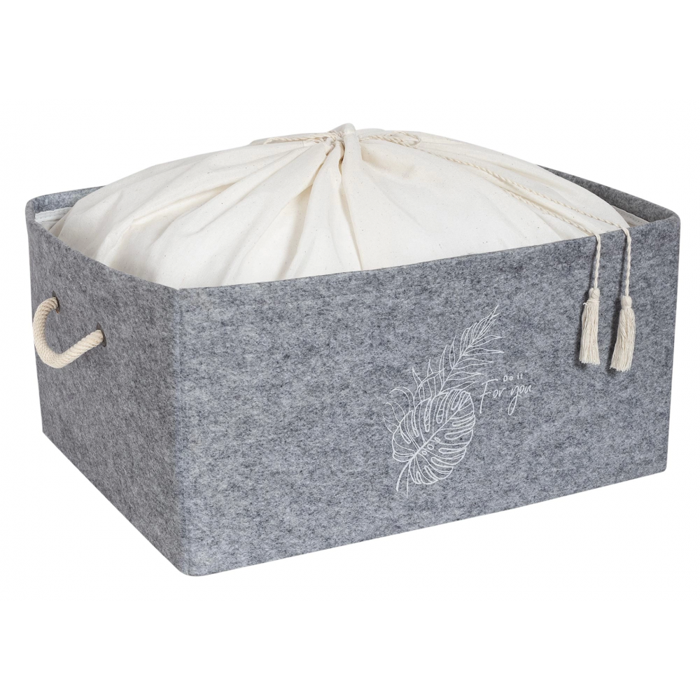 Torbalı Ve Kulplu Dolap İçi Düzenleyici Çok Amaçlı Organizer Keçe Kutu (maxi) - 03464 Torbalı Ve Kulplu Dolap İçi Düzenleyici Çok Amaçlı Organizer Keçe Kutu (maxi) - 03464