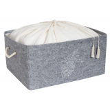 Torbalı Ve Kulplu Dolap İçi Düzenleyici Çok Amaçlı Organizer Keçe Kutu (maxi) - 03464 Torbalı Ve Kulplu Dolap İçi Düzenleyici Çok Amaçlı Organizer Keçe Kutu (maxi) - 03464