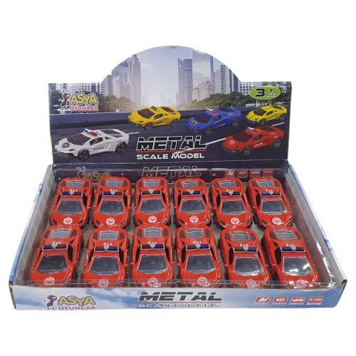Çek Bırak Metal Araba Lamborgini - ILK003 - İtfaiye (Lisinya) Çek Bırak Metal Araba Lamborgini - ILK003 - İtfaiye (Lisinya)