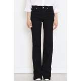 İspanyol Paça Kot Pantolon Siyah2