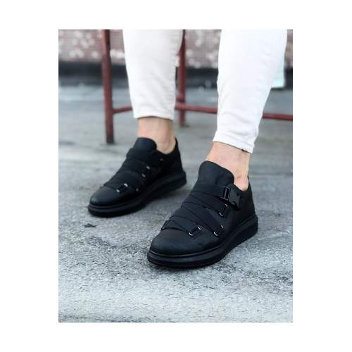 Kömür Erkek Yüksek Taban Ayakkabı Kömür Erkek Yüksek Taban Ayakkabı