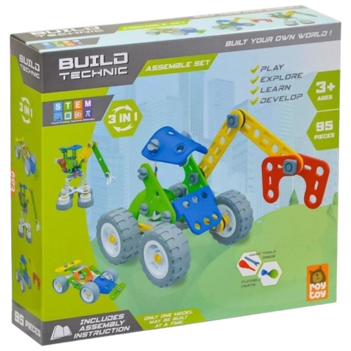 4100301-1-95 YAP BOZ ARAÇLAR 3 İN 1 95 PARÇA (Lisinya) 4100301-1-95 YAP BOZ ARAÇLAR 3 İN 1 95 PARÇA (Lisinya)