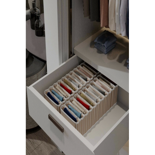 11 Bölmeli Dolap Ve Çekmece Içi Düzenleyici Akordiyon Organizer M-00500 (1 Adet) 11 Bölmeli Dolap Ve Çekmece Içi Düzenleyici Akordiyon Organizer M-00500 (1 Adet)