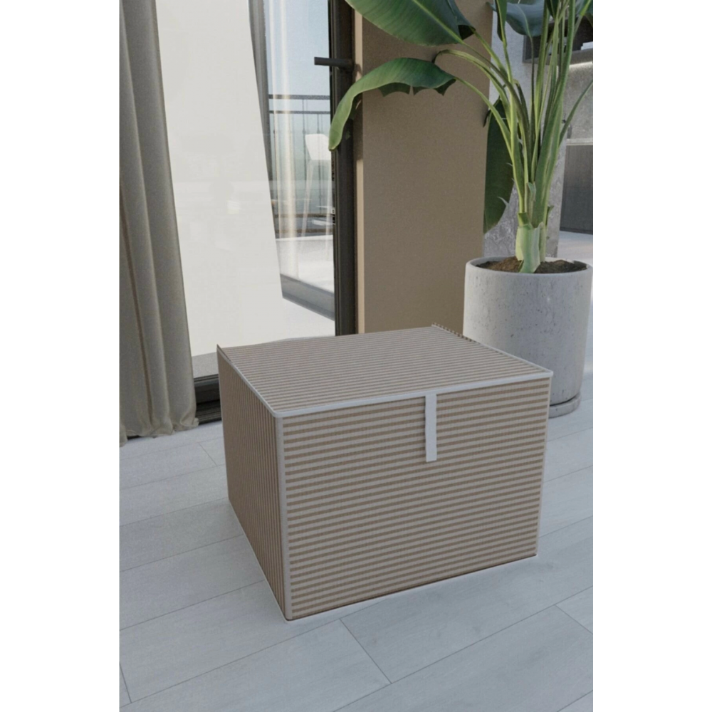 Çok Amaçlı Düzenleyici Kutu Organizer Cırt Cırtlı Hurç Maxi Boy 30cm X 40cm X 50cm (1 Adet) 7644 Çok Amaçlı Düzenleyici Kutu Organizer Cırt Cırtlı Hurç Maxi Boy 30cm X 40cm X 50cm (1 Adet) 7644