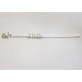 Kişiye Özel - İsme Özel Bileklik - Siyah