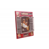 Vintage Tasarım Dekoratif Metal Çerçeve Panjur Temalı