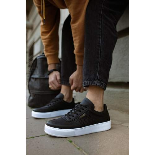 Günlük Ayakkabı Siyah (Beyaz Taban) Günlük Ayakkabı Siyah (Beyaz Taban)