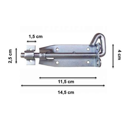 Kilitli Sürgü No 3 Kilitli Sürgü No 3