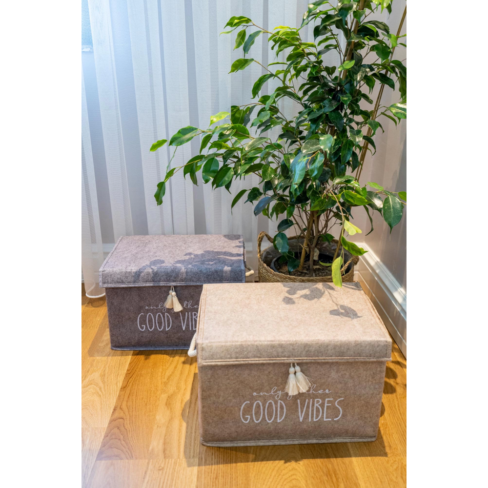 Kapaklı Püskül Detaylı Düzenleyici Çok Amaçlı Organizer Keçe Sepet (mini) - 03495 Kapaklı Püskül Detaylı Düzenleyici Çok Amaçlı Organizer Keçe Sepet (mini) - 03495