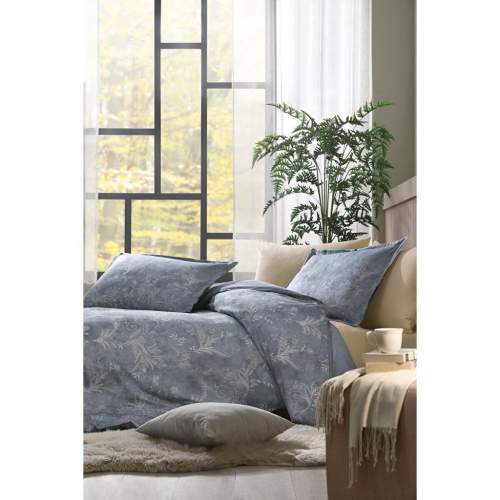 Özdilek Çift Kişilik Ranforce Nevresim Takımı Flor Espiral Mavi Özdilek Çift Kişilik Ranforce Nevresim Takımı Flor Espiral Mavi