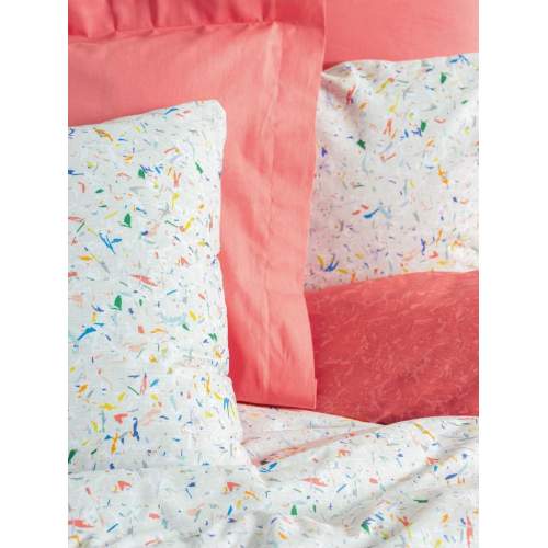 Petite Çift Kişilik Nevresim Takımı Messy Mercan Petite Çift Kişilik Nevresim Takımı Messy Mercan