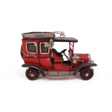 Vintage Tasarım Dekoratif Metal  Araba Çerçeveli