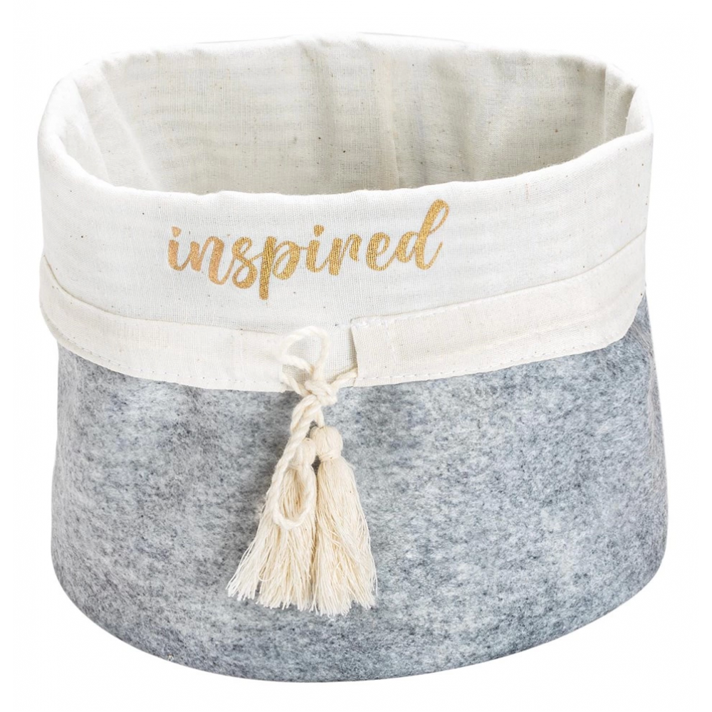 Yuvarlak Katlanabilir Çok Amaçlı Saklama Organizer Kutu Keçe Sepet (maxi) - 03396 Yuvarlak Katlanabilir Çok Amaçlı Saklama Organizer Kutu Keçe Sepet (maxi) - 03396