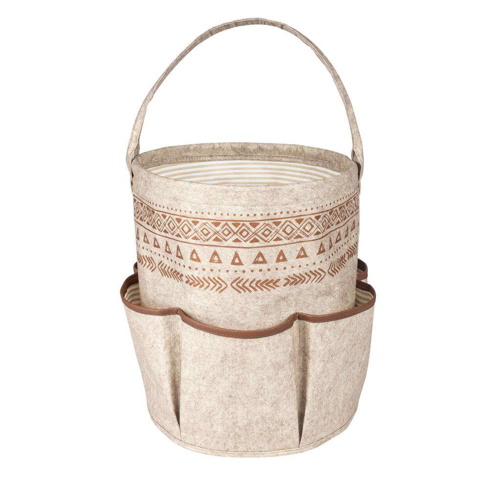 6 Cepli Deri Şeritli Yuvarlak Çok Amaçlı Düzenleyici Organizer Kutu Keçe Sepet 03914 6 Cepli Deri Şeritli Yuvarlak Çok Amaçlı Düzenleyici Organizer Kutu Keçe Sepet 03914