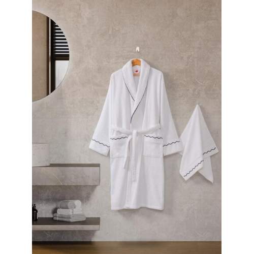 Classic Bornoz Seti Josina M-L Kadın Classic Bornoz Seti Josina M-L Kadın