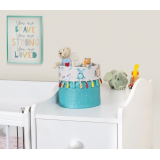 Baby Kullanımı Kolay Desenli Taşınabilir Düzenleyici Püsküllü Yuvarlak Sepet(yeşil) Baby Kullanımı Kolay Desenli Taşınabilir Düzenleyici Püsküllü Yuvarlak Sepet(yeşil)