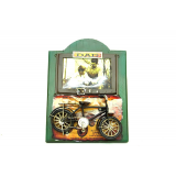 Vintage Tasarım Dekoratif Metal Çerçeve Bisiklet Dekorlu