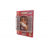 Vintage Tasarım Dekoratif Metal Çerçeve Panjur Temalı