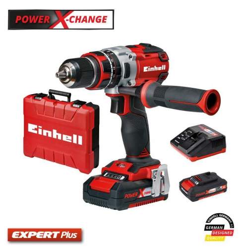 Einhell PXC TE-CD 18 Li-i BL Çift Akülü Darbeli Matkap Kömürsüz Einhell PXC TE-CD 18 Li-i BL Çift Akülü Darbeli Matkap Kömürsüz