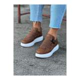 Taba Erkek Yüksek Taban  Ayakkabı