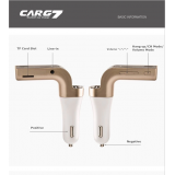 Carg7 Bluetooth Araç Fm Transmitter Usb Girişli