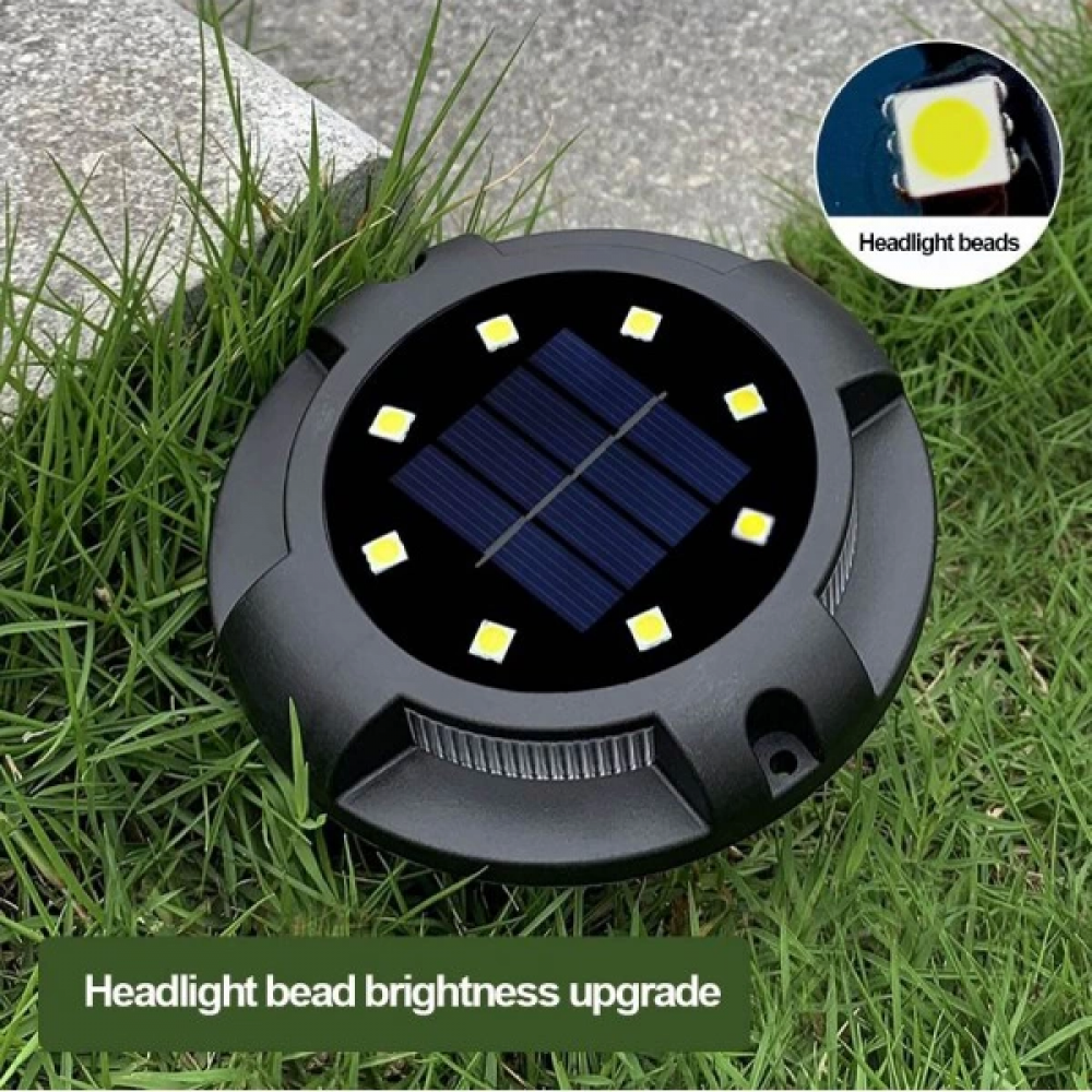 Solar Bahçe Aydınlatması 2 Fonksiyonlu 12 Ledli (4 Adet)