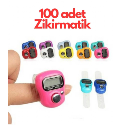 Yüzük Zikir Matik ( 100 Adet ) Yüzük Zikir Matik ( 100 Adet )