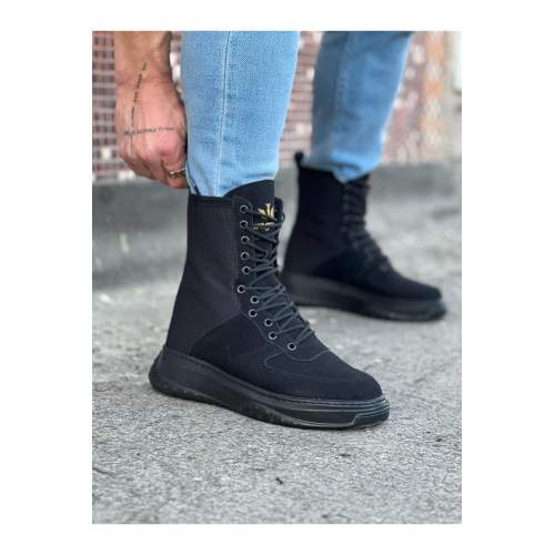 Kömür Süet Uzun Bağcıklı Bot Kömür Süet Uzun Bağcıklı Bot