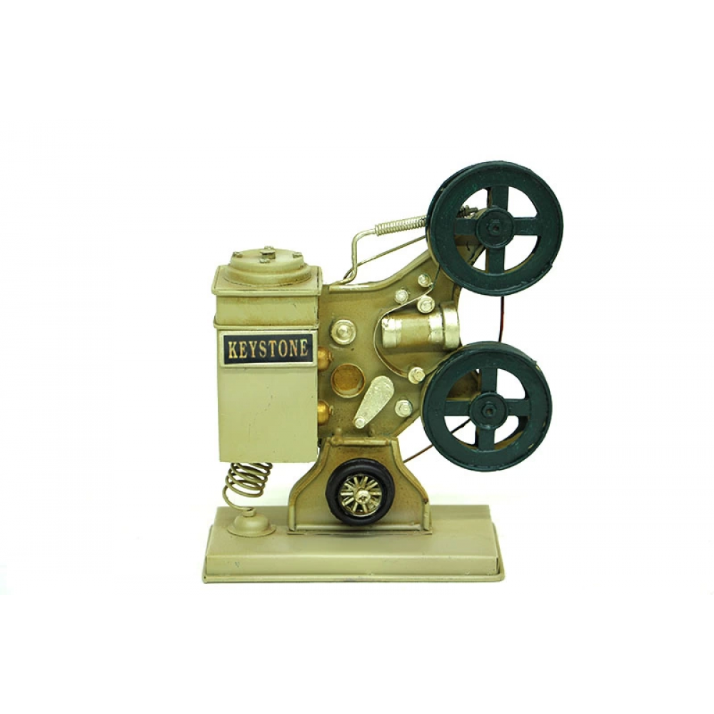 Vintage Tasarım Dekoratif Metal Sinemaskop