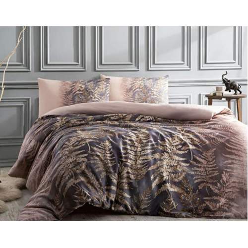 Özdilek Çift Kişilik Ranforce Nevresim Takımı Brisa Folha Pudra Özdilek Çift Kişilik Ranforce Nevresim Takımı Brisa Folha Pudra