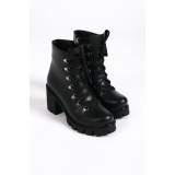 Lisinya948 Bağcıklı Fermuarlı Ortopedik Taban Suya ve Soğuğa Dayanıklı Topuklu Cilt Kadın Bot ST Siyah Lisinya948 Bağcıklı Fermuarlı Ortopedik Taban Suya ve Soğuğa Dayanıklı Topuklu Cilt Kadın Bot ST Siyah